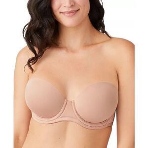 Wacoal Red Carpet Full Figure Underwire Strapless Bra 854119 size 36G